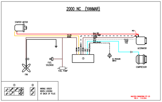 Wiring Diagrams - Icepack NC Yanmar