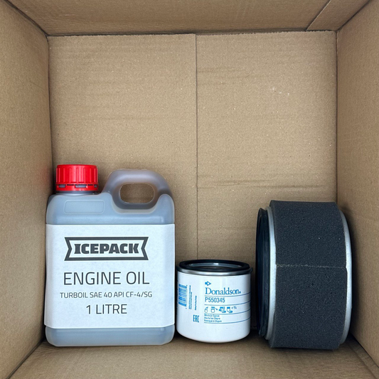 Icepack Yanmar NC 100 Hour Service Kit - Includes 1L Oil, Fuel Filter & Air Filter